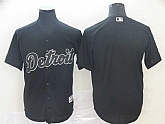 Tigers Blank Black 2019 Players' Weekend Authentic Player Jersey,baseball caps,new era cap wholesale,wholesale hats